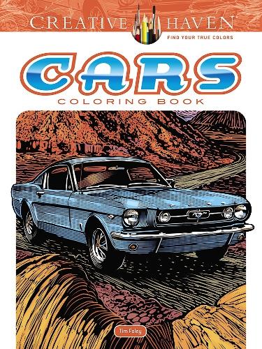 Бумажная книга «Creative Haven Cars Coloring Book», автор Тим Фоули - фото №1