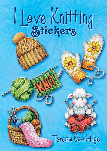 Бумажная книга «I Love Knitting Stickers», автор Тереза Гудридж - фото №1