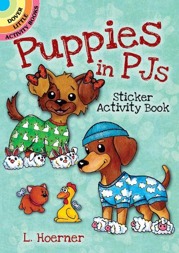[object Object] «Puppies in Pjs Sticker Activity Book», автор Линда Хоернер - фото №1