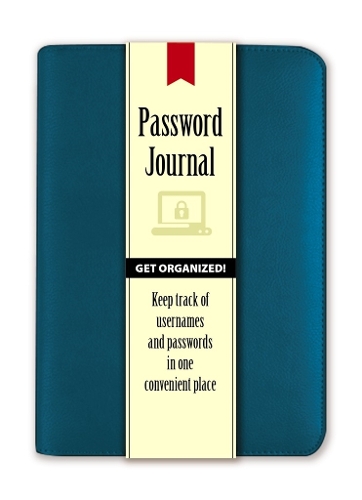 [object Object] «Password Journal: Caribbean Blue», автор Dover - фото №1