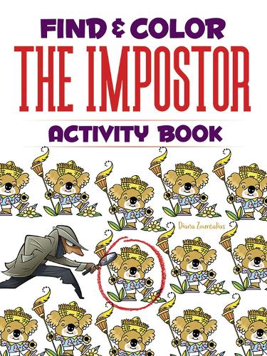 Паперова книга «Find & Color the Impostor Activity Book», автор Діана Зуреліас - фото №1