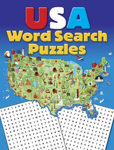 Бумажная книга «USA Word Search Puzzles», автор Илен Раттинер - фото №1
