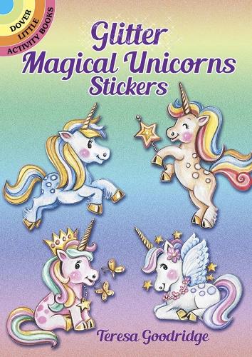 Паперова книга «Glitter Magical Unicorns Stickers: Magical Unicorns», автор Тереза Гудрідж - фото №1