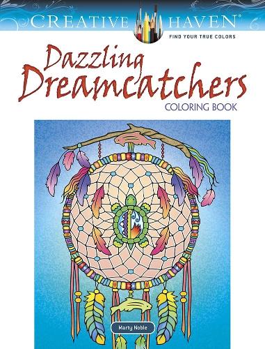 Бумажная книга «Creative Haven Dazzling Dreamcatchers Coloring Book», автор Марти Нобл - фото №1