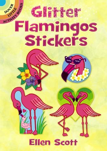 [object Object] «Glitter Flamingos Stickers», автор Эллен Скотт - фото №1