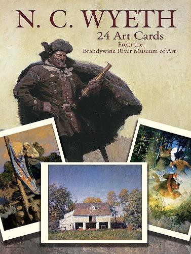 Бумажная книга «N. C. Wyeth 24 Art Cards:: From the Brandywine River Museum of Art», автор Н. С. Уайет - фото №1