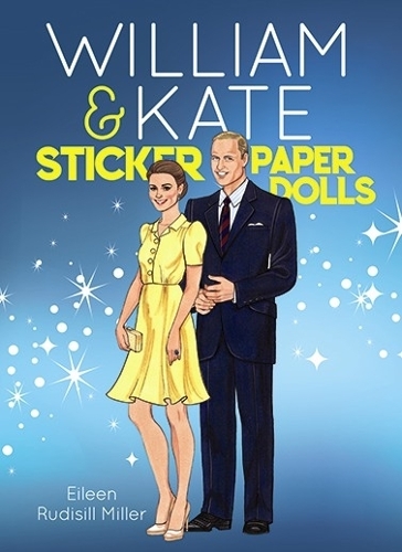 Паперова книга «William & Kate Sticker Paper Dolls», автор Ейлін Міллер - фото №1