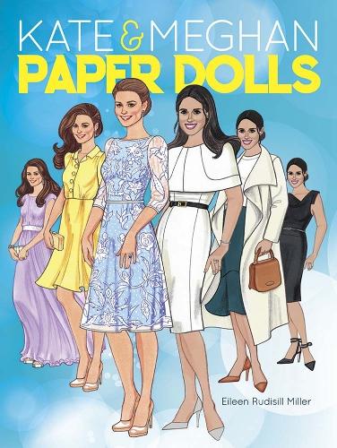 Паперова книга «Kate and Meghan Paper Dolls», автор Ейлін Міллер - фото №1