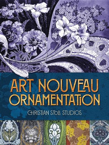 Бумажная книга «Art Nouveau Ornamentation», автор Кристиан Штолль - фото №1