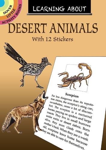 Бумажная книга «Learning About Desert Animals: With 12 Stickers», автор Сай Барлоу - фото №1