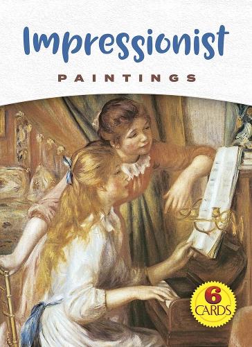 Бумажная книга «Impressionist Paintings: 6 Cards», авторов Dover, Мари-Жо Ваэбер - фото №1
