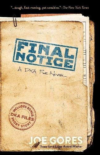 Паперова книга «Final Notice: A Dka File Novel», автор Джо Горес - фото №1