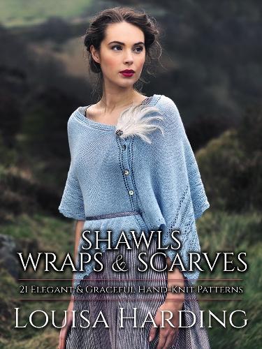 Бумажная книга «Shawls, Wraps and Scarves: 21 Elegant and Graceful Hand-Knit Patterns», автор Луиза Хардинг - фото №1