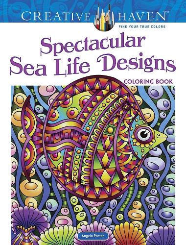 Паперова книга «Creative Haven Spectacular Sea Life Designs Coloring Book», автор Анжела Портер - фото №1