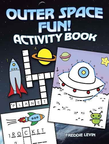 Бумажная книга «Outer Space Fun! Activity Book», автор Фредди Левин - фото №1