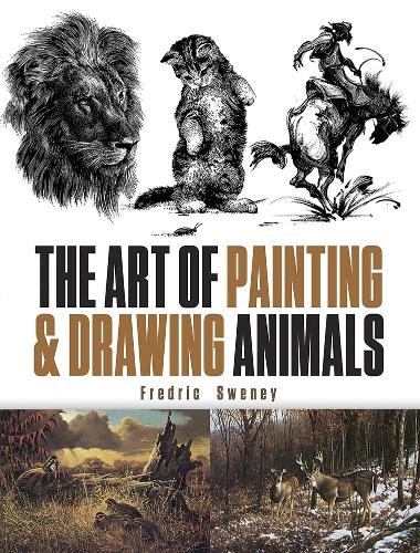 Паперова книга «The Art of Painting and Drawing Animals», автор Фредрік Свені - фото №1
