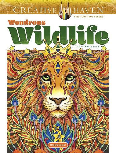 Бумажная книга «Creative Haven Wondrous Wildlife Coloring Book», автор Марджори Сарнат - фото №1