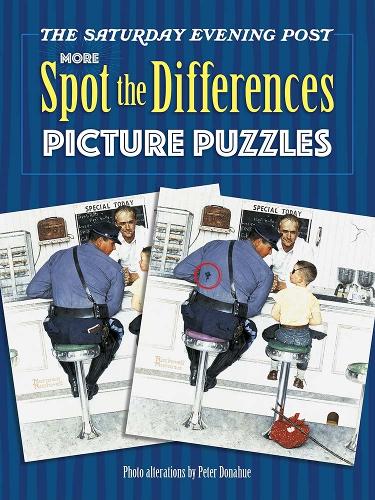 Бумажная книга «The Saturday Evening Post More Spot the Differences Picture Puzzles», автор Питер Донахью - фото №1