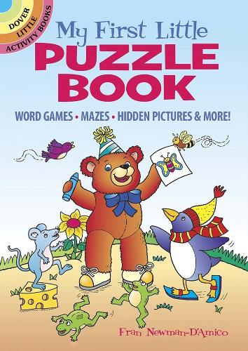 Бумажная книга «My First Little Puzzle Book: Word Games, Mazes, Spot the Difference, & More!», автор Фран Ньюман Д'Амико - фото №1