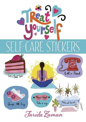 Бумажная книга «Treat Yourself!: Self-Care Stickers», автор Фарида Заман - фото №1