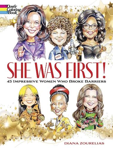 Бумажная книга «She Was First! 45 Impressive Women Who Broke Barriers», автор Диана Зурелиас - фото №1