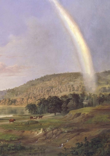 Бумажная книга «Landscape with Rainbow Notebook», автор Роберт С. Данкансон - фото №1