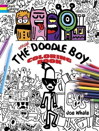 Бумажная книга «The Official Doodle Boy™ Coloring Book», автор Джо Кит - фото №1