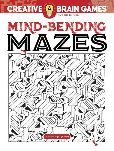 Паперова книга «Creative Brain Games Mind-Bending Mazes», автор Рік Брайтфілд - фото №1