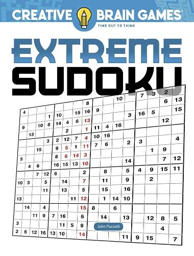 Паперова книга «Creative Brain Games Extreme Sudoku», автор Джон Паззеллі - фото №1