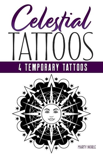 [object Object] «Celestial Tattoos: 4 Temporary Tattoos», автор Марти Нобл - фото №1