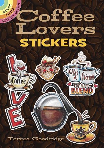 Бумажная книга «Coffee Lovers Stickers», автор Тереза Гудридж - фото №1