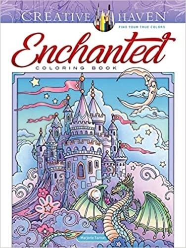 Паперова книга «Creative Haven Enchanted Coloring Book», автор Марджорі Сарнат - фото №1