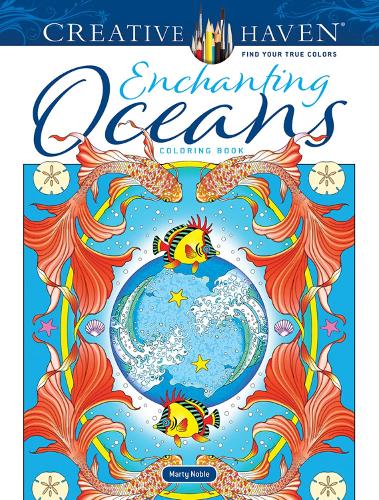 [object Object] «Creative Haven Enchanting Oceans Coloring Book», автор Марти Нобл - фото №1