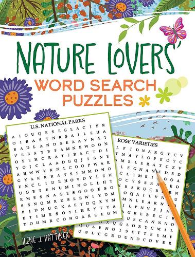[object Object] «Nature Lovers' Word Search Puzzles», автор Илен Раттинер - фото №1