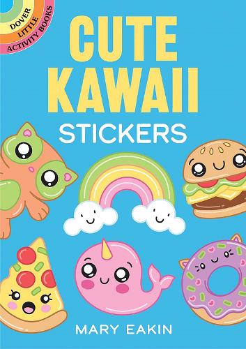 Бумажная книга «Cute Kawaii Stickers», автор Мэри Икин - фото №1