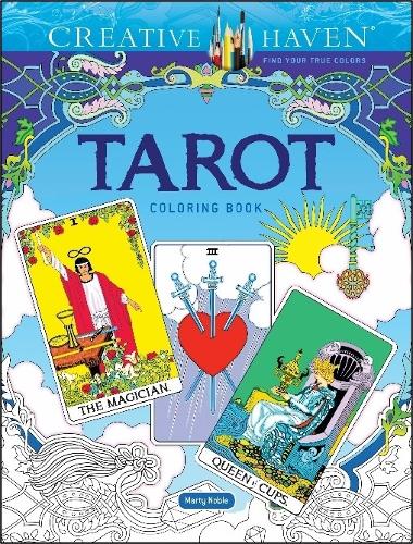 [object Object] «Creative Haven Tarot Coloring Book», автор Марти Нобл - фото №1