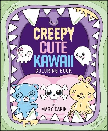 Бумажная книга «Creepy Cute Kawaii Coloring Book», автор Мэри Икин - фото №1