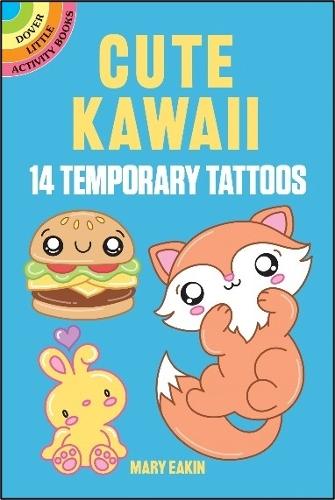 Бумажная книга «Cute Kawaii Tattoos», автор Мэри Икин - фото №1