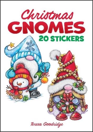 Бумажная книга «Christmas Gnomes: 20 Stickers», автор Тереза Гудридж - фото №1