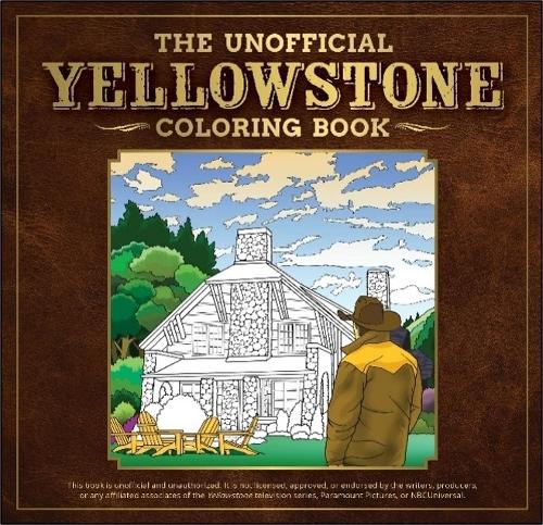 Бумажная книга «The Unofficial Yellowstone Coloring Book», автор Dover publications - фото №1