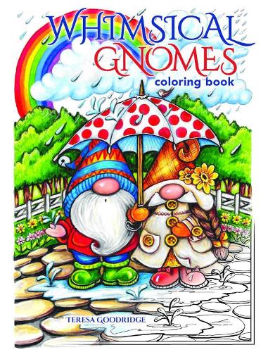 Паперова книга «Whimsical Gnomes Coloring Book», автор Тереза Тріндер - фото №1