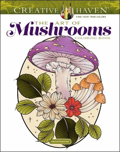 Паперова книга «Creative Haven the Art of Mushrooms» - фото №1