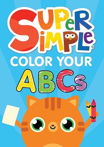 Бумажная книга «Super Simple™ Color Your ABCs», автор Dover Publications Inc - фото №1