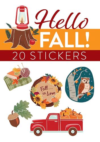 [object Object] «Hello Fall!: 20 Stickers», автор Джессика Мазуркевич - фото №1