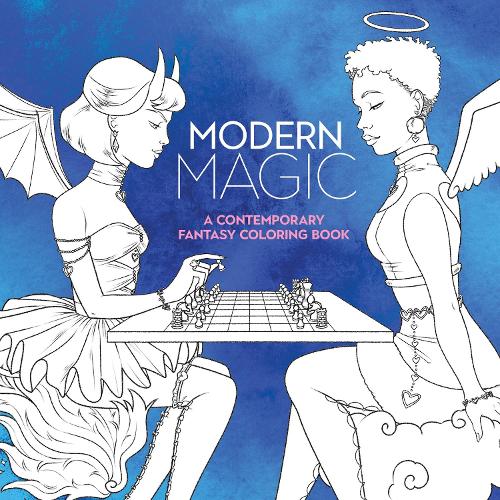 Бумажная книга «Modern Magic: A Contemporary Fantasy Coloring Book», авторов Алисия Пинапали, Ана Бидо, Елена Бонотто, Ханна Конецки, Джемайка Мерфи, Сэм Манн - фото №1