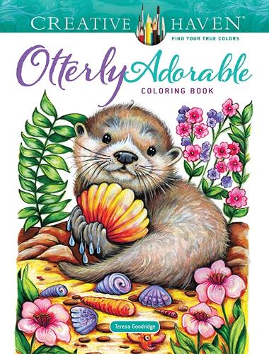 Бумажная книга «Creative Haven Otterly Adorable Coloring Book», автор Тереза Гудридж - фото №1