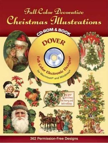Аудіокнига «Decorative Christmas Illustrations», авторів Clip Art, Dover Publications Inc, Меггі Кейт - фото №1