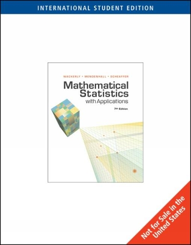 [object Object] «Mathematical Statistics with Applications, International Edition», авторов Деннис Уэкерли, Ричард Шиффер, Уильям Менденхолл - фото №1