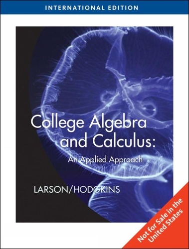 [object Object] «College Algebra and Calculus: An Applied Approach, International Edition», автор Рон Ларсон - фото №1