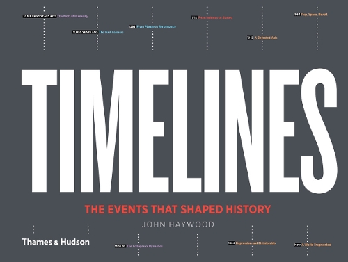 Паперова книга «Timelines: The Events that Shaped History», автор Джон Хейвуд - фото №1